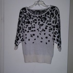 Leopard print sweater